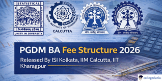 PGDM BA Fee Structure 2026 Released By ISI Kolkata, IIM Calcutta, IIT Kharagpur; Check Direct Link to Apply